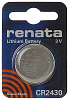 Элемент питания RENATA CR2430 BL1