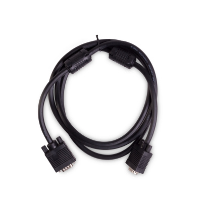 Интерфейсный кабель, iPower, VGA 15M/15M 3м, Чёрный