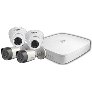 Комплект видеонаблюдения 1080P KIT/XVR5104HS-S2/2-HFW1200RP-0360B-S3A/2-HDW1200RP-0360B-S3A