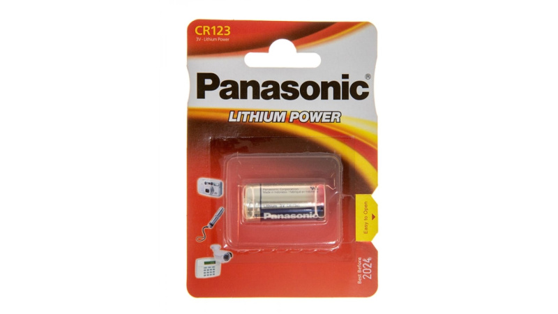 Элемент питания Panasonic Lithium Power CR123AL/1BP 123A BL1