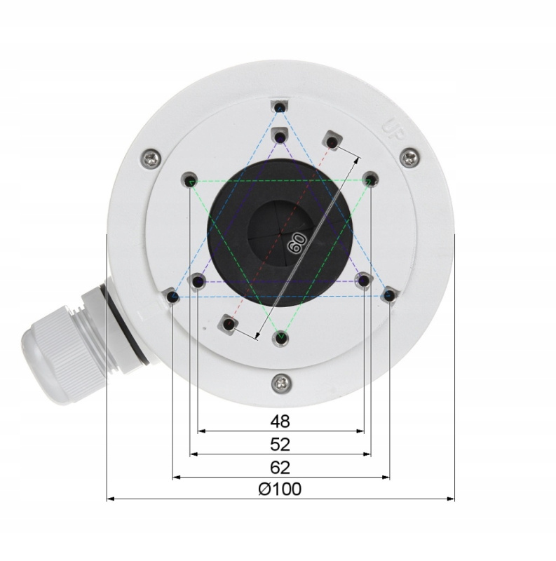 Коммутационная коробка DS-1280ZJ-XS