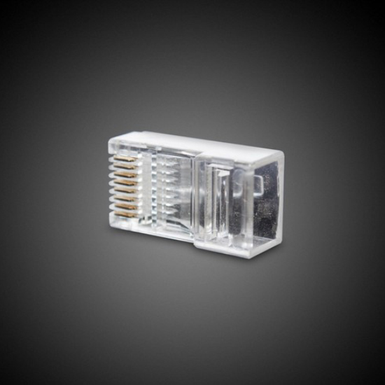 Коннектор RJ 45 SHIP, S901A, Cat.5e, UTP телекоммуникационный, 