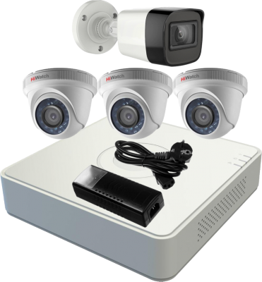 Комплект видеонаблюдения DS-H204