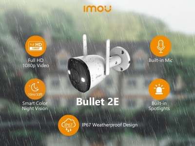 Видеокамера Bullet  2E  Wi-Fi  1080P  2,8мм   купить в Казахстане