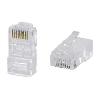 Коннектор, RJ-45, UTP RJ-45, Телекоммуникационный, Пакет