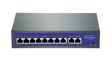 Коммутатор Hi-F0820GBL-A 8PoE, 2 Uplink 1000Gb 