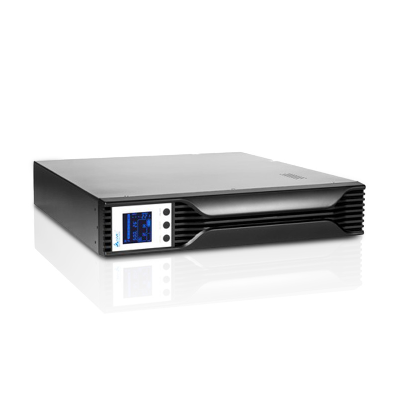 Источник бесперебойного питания, SVC, RTL-2K-LCD, Мощность 2000ВА/1400Вт, Стоечный 19'' 2U
